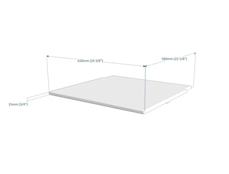 Medinis staliukas švediškai sienelei – 65 cm