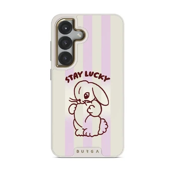 Stay Lucky - Samsung Galaxy S25 Plus Case, Elite Light (Magnetic) / Gold