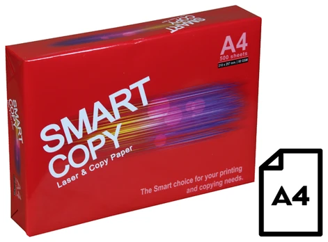 Biuro popierius Smart Copy A4, 80g, 500 lapų