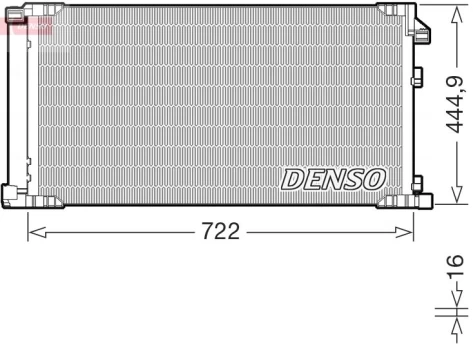Kondensatorius, oro kondicionierius DENSO DCN51019