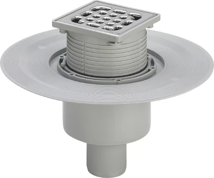 Viega traps DN50 vert.ar flanci,100x100(470920)#
