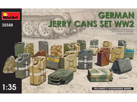 Miniart - German Jerry Cans Set WW2, 1/35, 35588