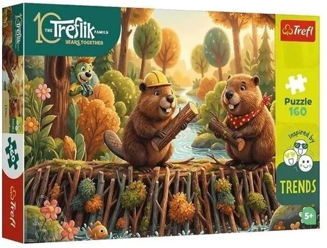 Trefl Dėlionė 160 InspiredByTrends U Bobra 15448