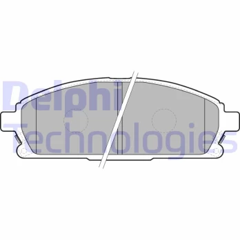 DELPHI LP1659 Brake pad set