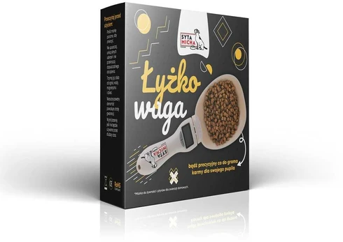 Syta micha - łyżka su wagą do karmy