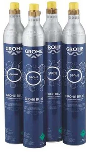 CO2 pudeles (4 gb) Grohe Mėlyna Starter kit