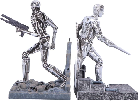 Nemesis Now Nemesis - Terminator - T-1000 Vs T-800 Bookend