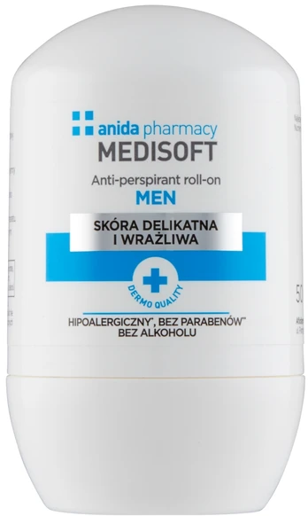 Anida Medisoft Men suvyniojamas antiperspirantas 50ml