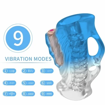 ARMONY - MASTURBATOR FINGER - VIBRATOR BLUE GRADIENT
