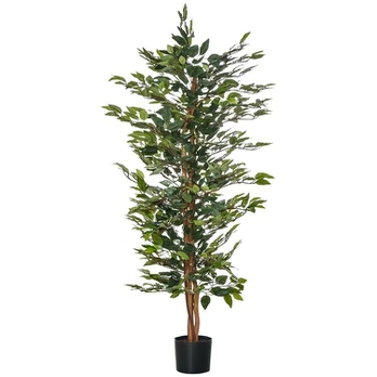 Dirbtinis fikusas, 150 cm, žalias
