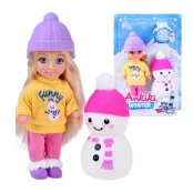 Ankiki lėlė ir sniego senis, 13 cm kaina