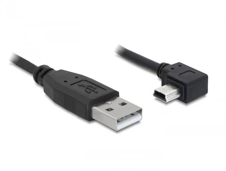 Kabelis USB Delock USB-A - miniUSB 3 m Juodas (82683)