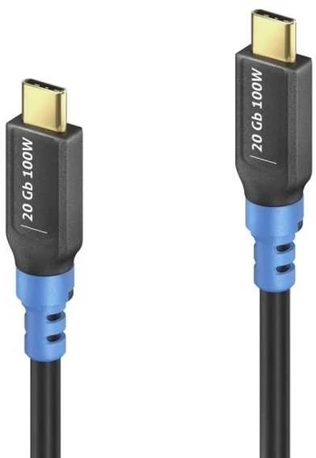 PureLink FlexInstall USB-C auf USB-C Kabelis USB4 Gen2x2 20Gbps 100W 0.50m - Installer Pack 55 Stk.