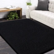 Kilimas vidaus Anew Shaggy 0206, juodas, 100 cm x 60 cm kaina