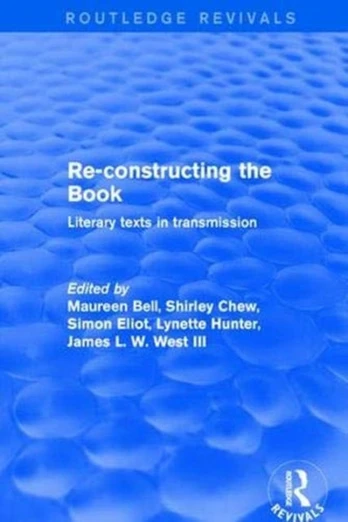 Re-Constructing the Book