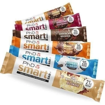PhD Smart Bar 64 g. - Dark Chocolate Raspberry skonis