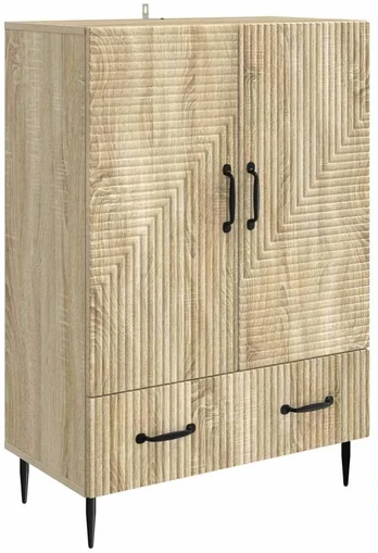 Kabalas Sonoma ąžuolas 66 x 34,5 x 95 cm Apdirbta mediena