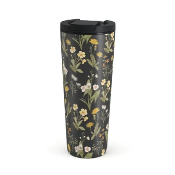 District Wildflowers - Travel Mug, 700 ml / Flap
