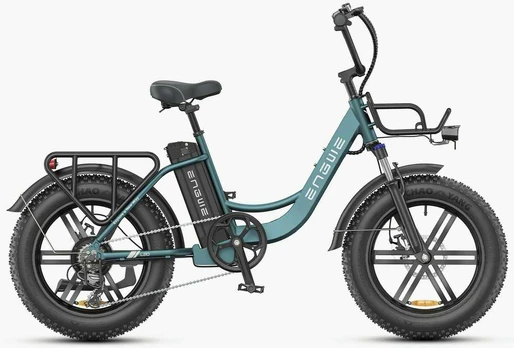 Elektrinis dviratis Engwe L20 Boost 20", 250W, 13Ah, mėlynas