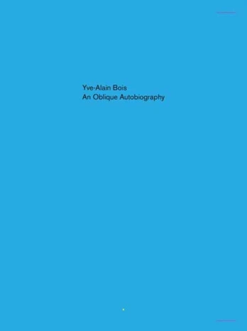 Oblique Autobiography, An