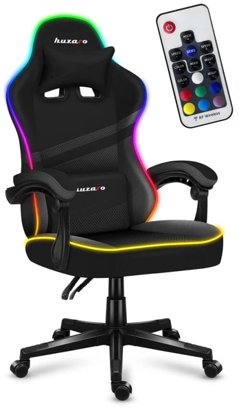 Fotel gamingowy Huzaro Force 4.4 RGB Black