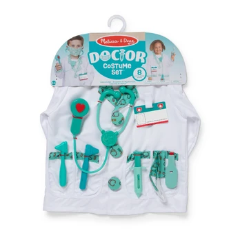 MELISSA & DOUG Role Play Doctor Costume
