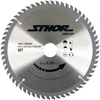Pjovimo diskas Sthor, 210 mm x 30 mm