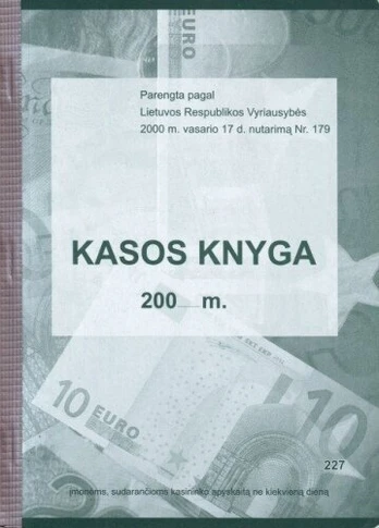 Kasos knyga A5 SC (per periodą)