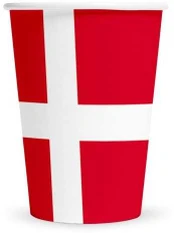 Globos Europe Bv Danmark papkrus, 8 stk.
