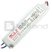 24W LED Maitinimo šaltinis GLP 12V IP67 kaina