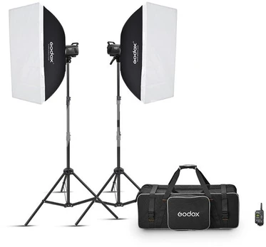 Godox MS200V F Dual Studio Flash Kit