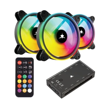 „White Shark GCF-S028-004 Nebula-2 Black ARGB“ rinkinys
