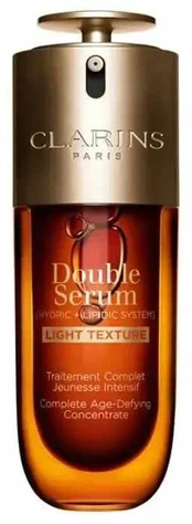 Clarins DOUBLE SERUM light texture anti-aging concentrate 50 ml