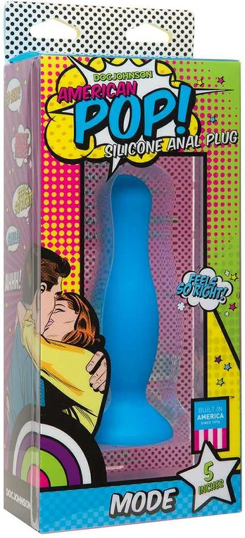 Doc Johnson Mode Silicone Plug 5 cm x 12 cm Juodas - Platinum Series