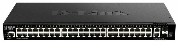 Šakotuvas D-LINK 52P išmanusis valdomas gigabitinis jungiklis