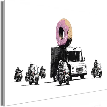 Artgeist Paveikslas - Donut Police (1 Part) Wide