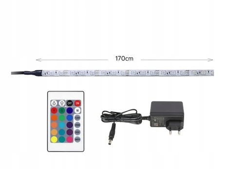 Led juosta spintai 170cm Rgb