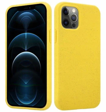 Dėklas Maxximus MX ECO IPHONE 16 PLUS (6.7), Geltonas / Geltonas