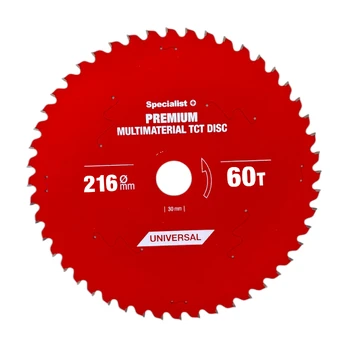 SPECIALIST+ pjovimo diskas Multimaterial 216x60Tx30mm