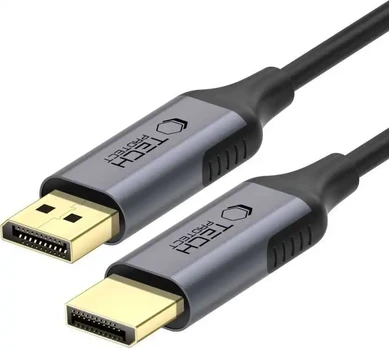 Juodas DisplayPort 1.4 - DisplayPort 1.4 4K 60Hz 200cm laidas "Tech-Protect Ultraboost"