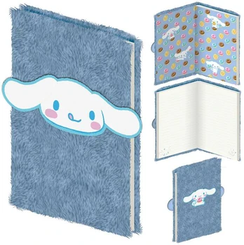 Pyramid Hello Kitty Cinnamoroll A5 plush notebook