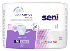 Sauskelnės Seni Active Plus, Medium, 10 vnt. kaina