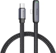 USB-C prie žaibo kampo kabelis Mcdodo CA-3351.1.8m (juodas) kaina