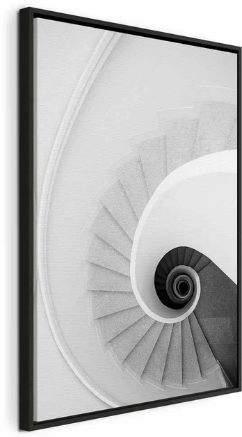 Artgeist Paveikslas - Baltas Stairs (1 Part) Vertical