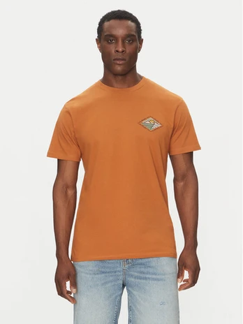 Quiksilver Marškinėliai EQYZT08038 Ruda Regular Fit