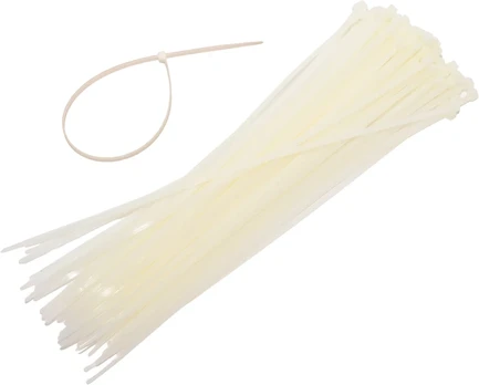 AW-Tools AWTOOLS PLASTIKINIS KABELIŲ SURIŠIKLIS Baltas 2,5×200/100vnt.