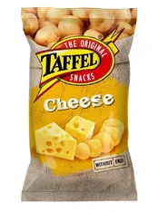 TAFFEL CHEESE bulvių traškučiai, 180 g kaina