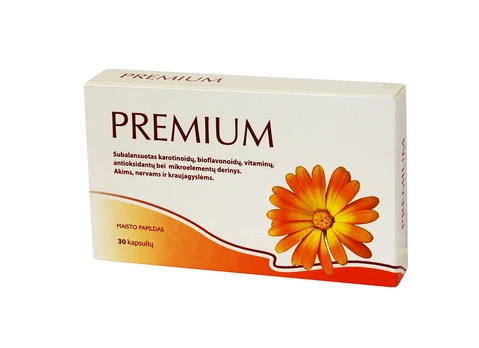 Maisto papildas Premium, 30 kapsulių