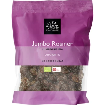 Razinos „Jumbo“, ekologiškos