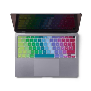 Philbert Keyboard Cover for MacBook Air 2020 - Rainbow